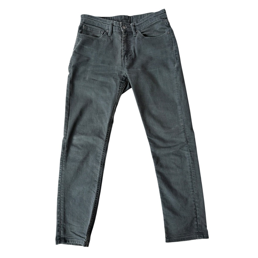 Levis‎ 511 Slim Fit Jeans Mens 31x30 Charcoal Gray Dark Wash Denim Pants
